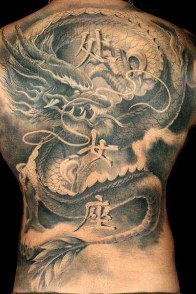 Caesar - Portfolio - Caesar Custom Dragon - Killer Silver artist - Killer Silver