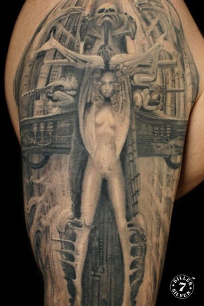 Caesar - Portfolio - H.R.Giger Li.II - Killer Silver artist - Killer Silve